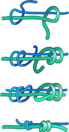 File:Double Fisherman's knot.svg