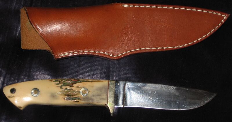 File:Modern hunting knife Rigid Custom.JPG
