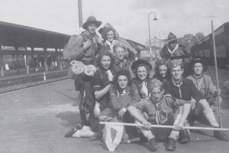 File:1946 Nationale Kaderpatrouillewedstrijden Ommen Groep 1 De Jutters Den Helder.jpg