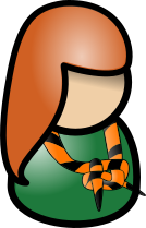 File:Girl scout.svg