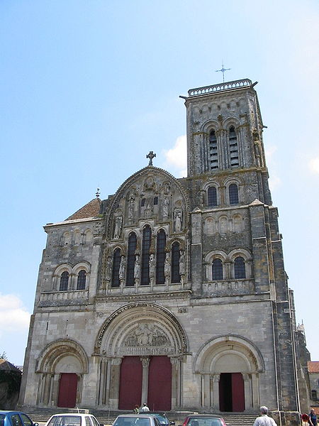File:Vezelay basilique facade.jpg