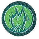 Badge gardien du feu
