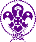File:Fédération du Scoutisme Tchadien purple.png