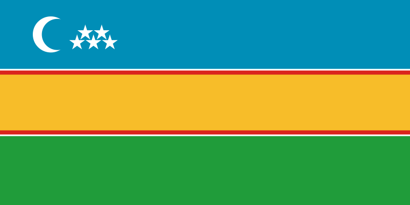File:Flag of Karakalpakstan.svg