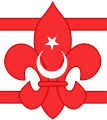 Badge of the Kuzey Kıbrıs Türk İzcileri