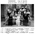 Cham Spécialité Meneur de chants 16 au 23 août 1951