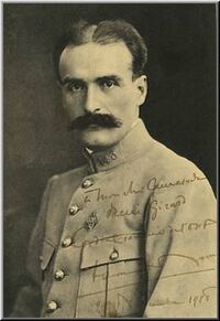 Marc de Ranse en militaire (143e R.I.), chef de l'Orchestre Symphonique des Internés Alliés (O.S.I.A.) en 1917