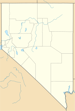 Steve Fossett is located in Nevada