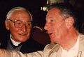 Monseigneur Durand et Jacques Lamy en 1984