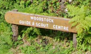 Woodstock Guide & Scout Centre Sign
