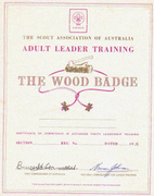 The Scout Association of Australia 1978