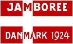 logoet for verdensjamboreen 1924 i Danmark