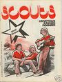 Numéro 20-21 de juin 1978, couverture de Pierre Joubert (probablement la dernière de sa main pour une revue Scouts de France)