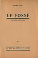 Le Fossé (1932)
