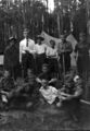 Zomerkamp 1919, verkenners Kralingsche Troep, met tweede van links Hopman Winkler Prins