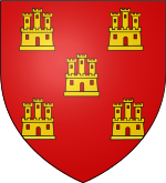 Blason non officiel utilisé pour représenter la région Poitou-Charentes