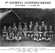 Derde Gilwell leiderscursus 9 - 21 juni 1924