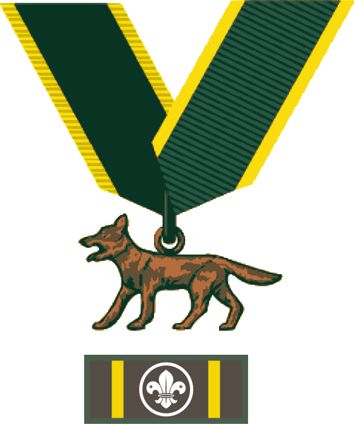 File:Bronze Wolf Award.svg