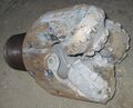 Tricone bit for well drilling (medium worn-out)